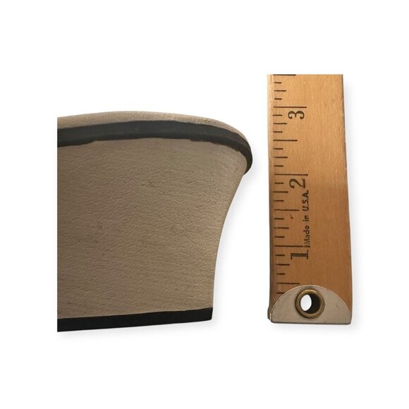 Vintage White Sandals w/ Multicolor Beads Filipinas Made in Philippines, Size 9 - Picture 12 of 13